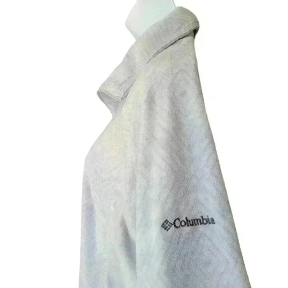 Columbia Athletic Outdoor Half Zip Fleece Pullover /Blue/ Women's Size L - Picture 5 of 7